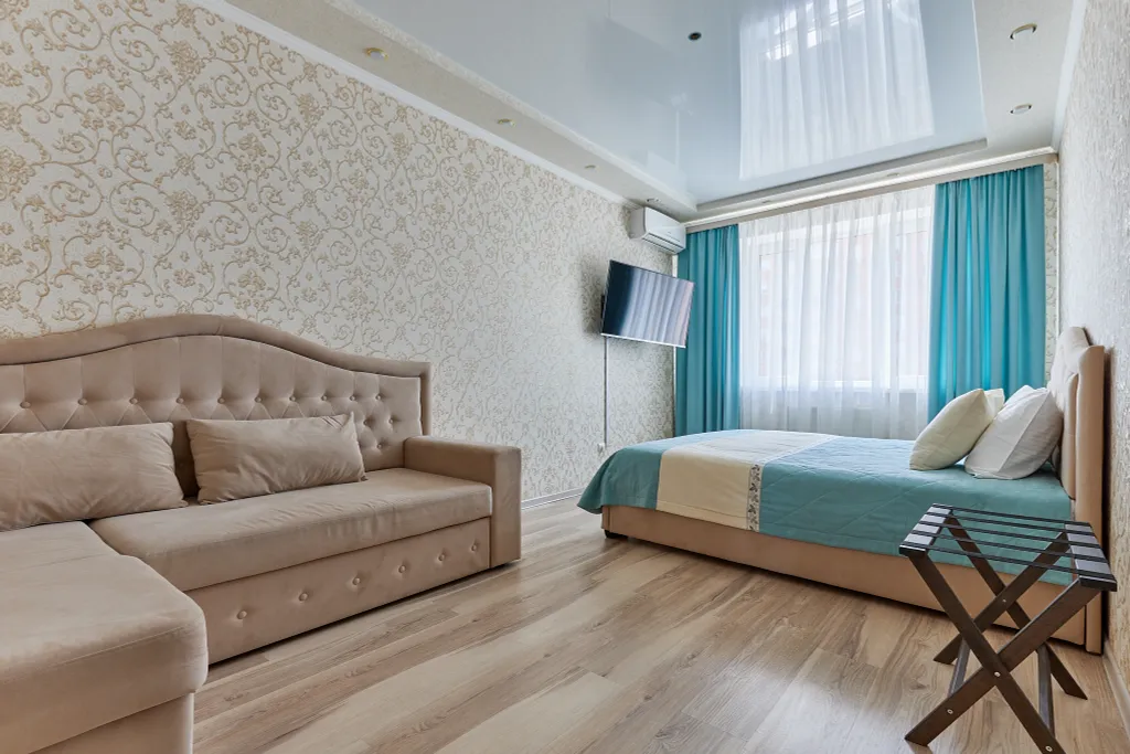 Квартира Комфортная квартира с видом на стадион и парк Краснодар — Краснодар