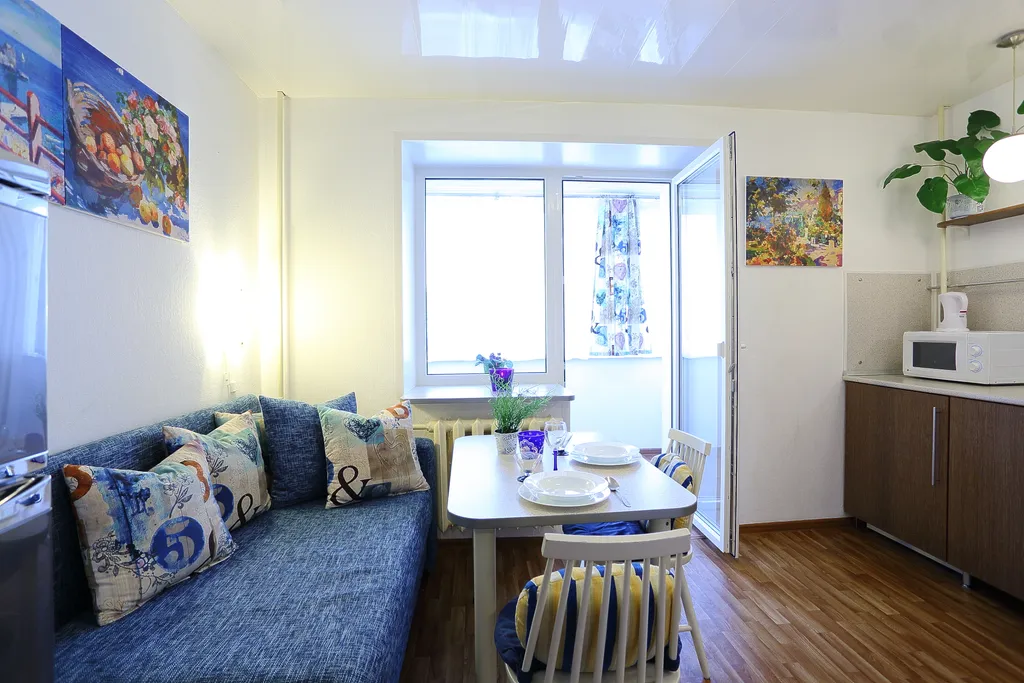 flat-all 81 Rustik, 1-комнатная  до 5 мест, паркинг, ТРЦ ГЧ