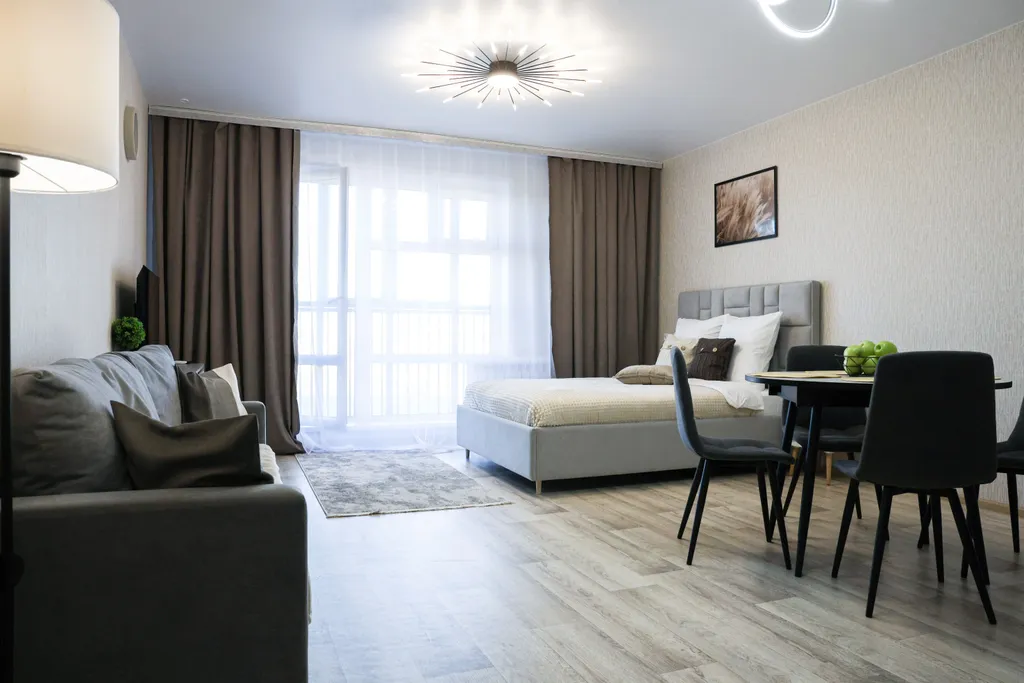 Квартира Квартира Студия Элеганс - скромная элегантность — Красноярск