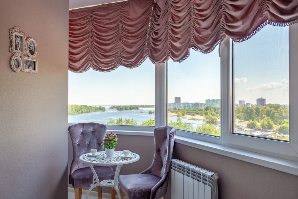 Видовой люкс с 2 спальнями на Набережной, бесконтактное заселение 24/7