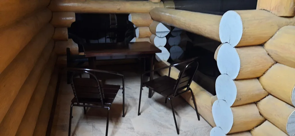 Видовой дом из бруса с сауной