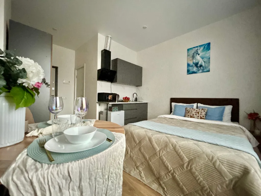 Уютная студия на Городской