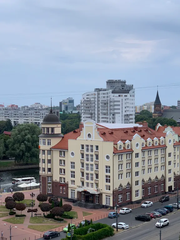 Квартира Апартаменты находятся в центре в рыбной деревни в видом на собор Канта — Калининград