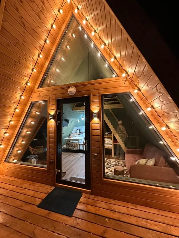 Видовой дом с камином