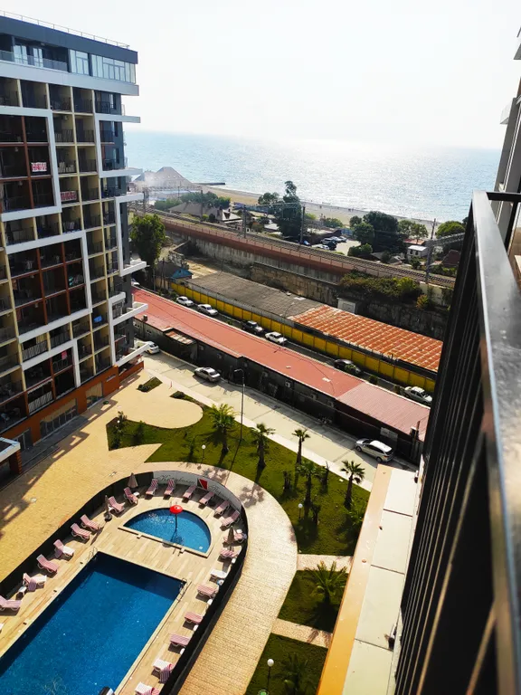 Уютная студия c великoлeпным видoм