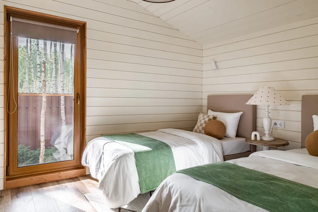 Дизайнерский дом в лесу