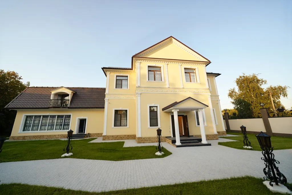 Коттедж с бассейном и сауной