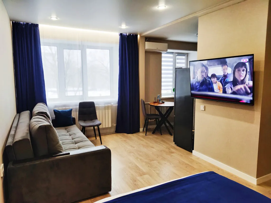 Стильная квартира с сауной, в центре города