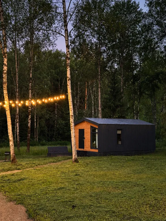 Дом 40m2 — чан, кухня, Wi-Fi