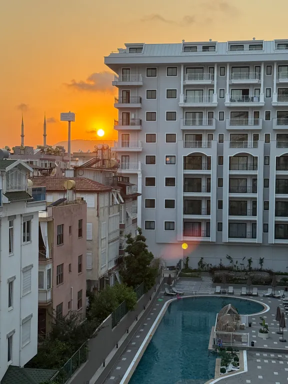 Апартаменты с двумя спальнями в районе пляжа Клеопатры