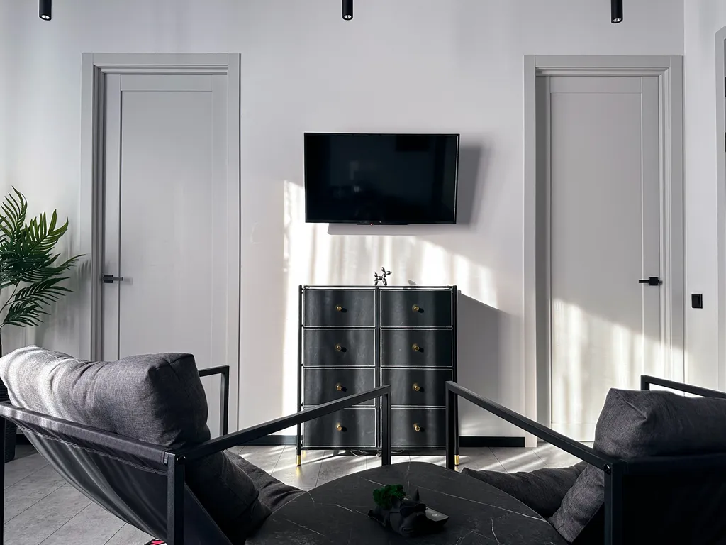 Квартира Двухкомнатные апартаменты на Острове Мечты с видом на набережную — Москва