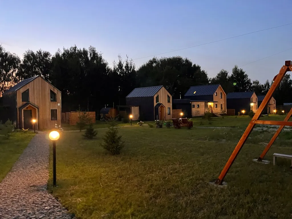 Дом у реки с баней