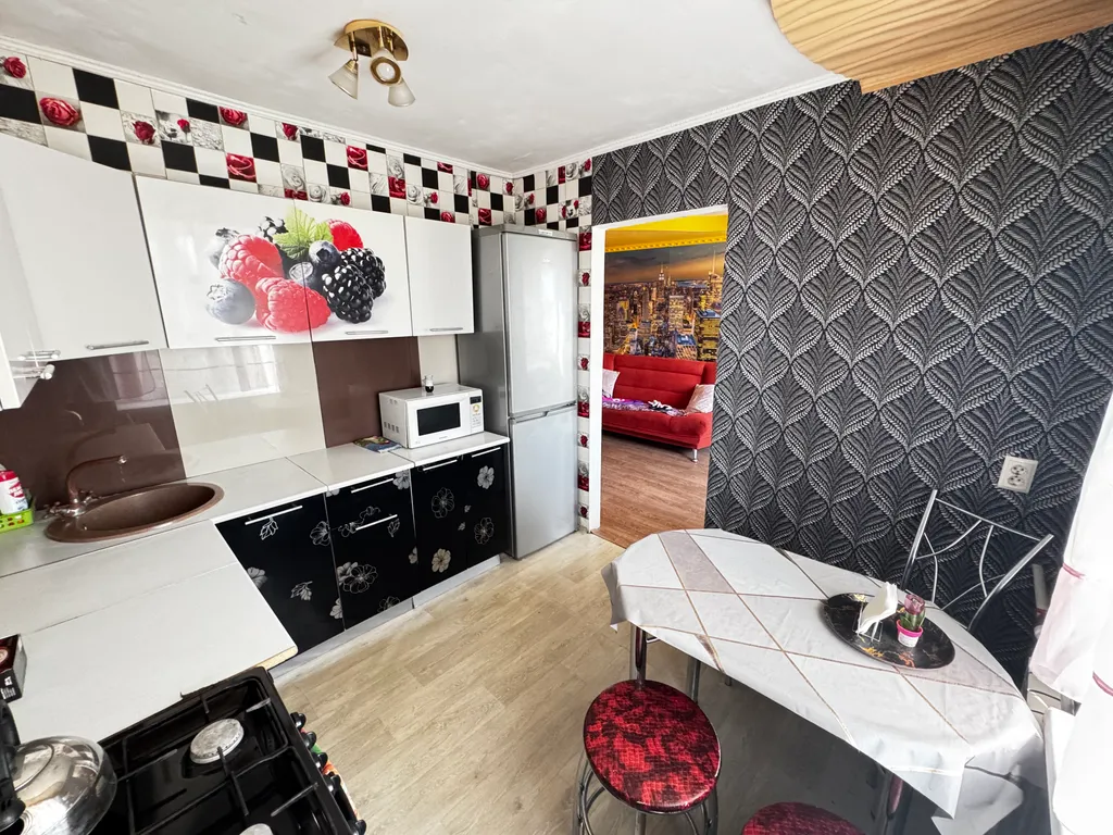 Трёхкомнатная квартира в центре города