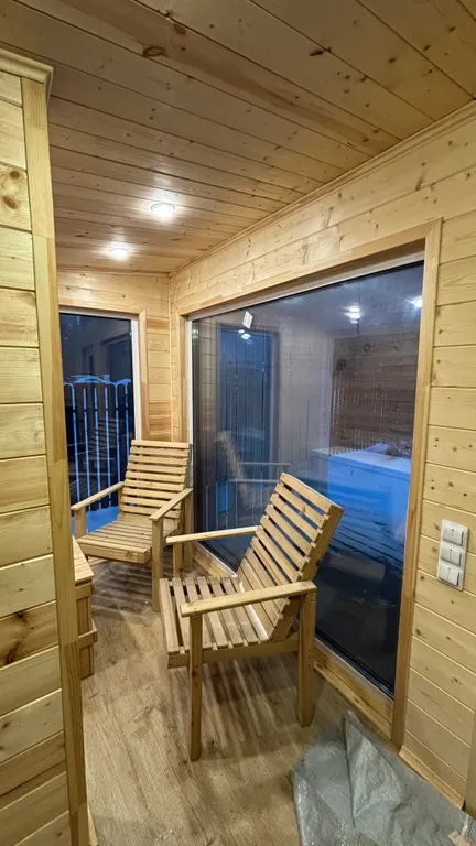 Уютный дом с баней у леса