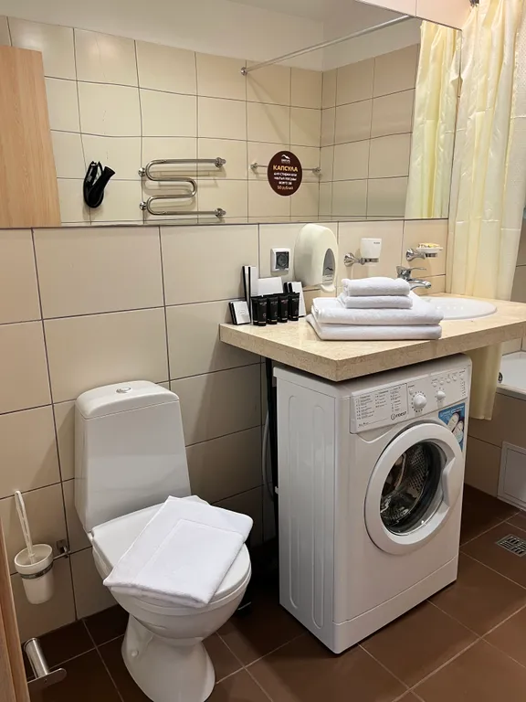 Квартира Квартира Апартамент 67 м кв с панорамным видом на море в апарт отеле Brevis — Сочи