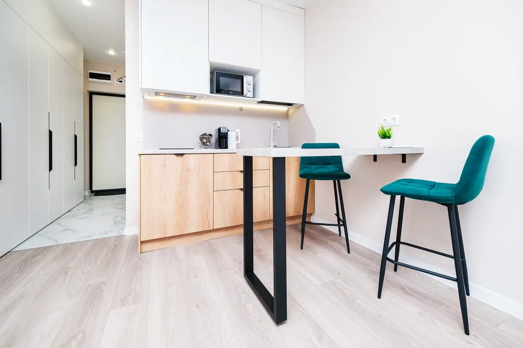 Уютная студия для двоих или с ребёнком