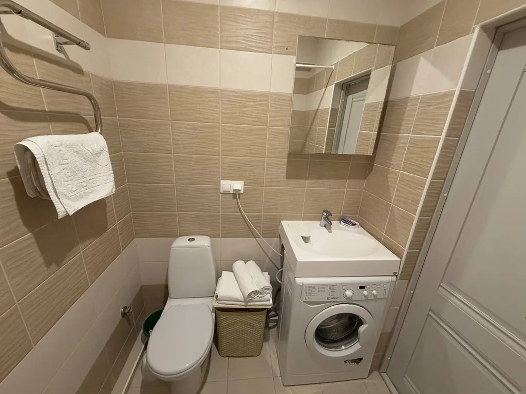 Двухкомнатная квартира с видом на море, на территории бассейн, детские