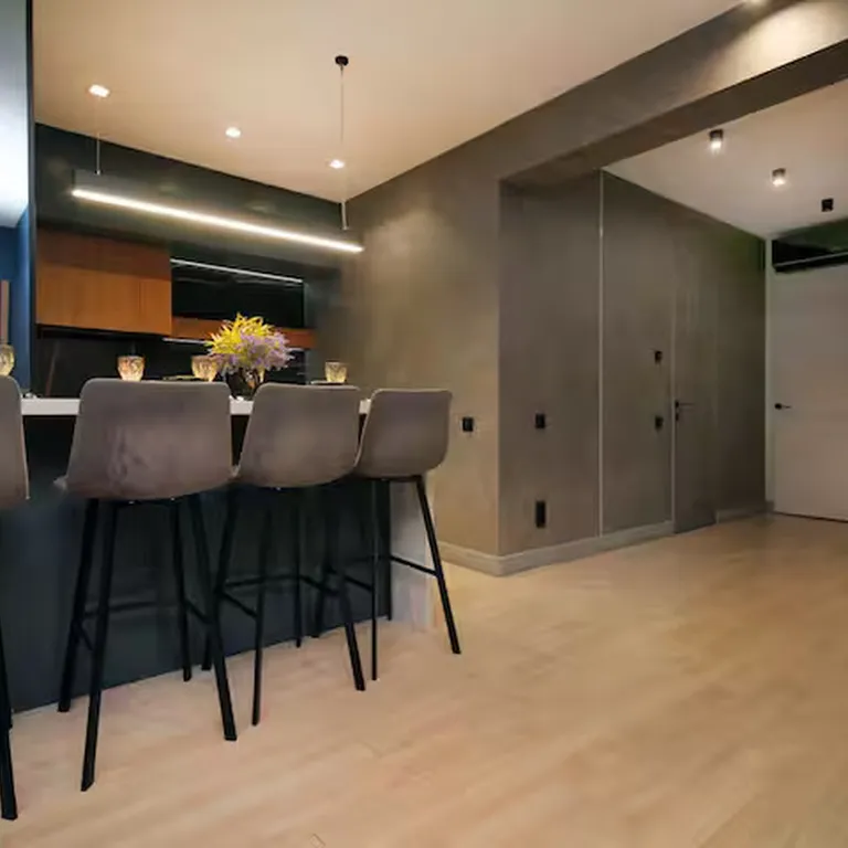 Стильная квартира у Арбата с панорамным видом на горы