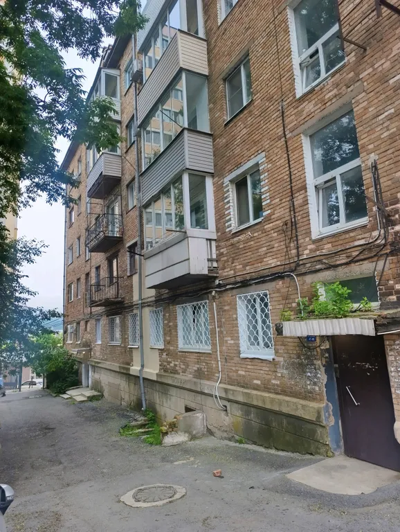 Квартира Квартира Уютная студия с балконом в центре города остановка Авангард — Владивосток