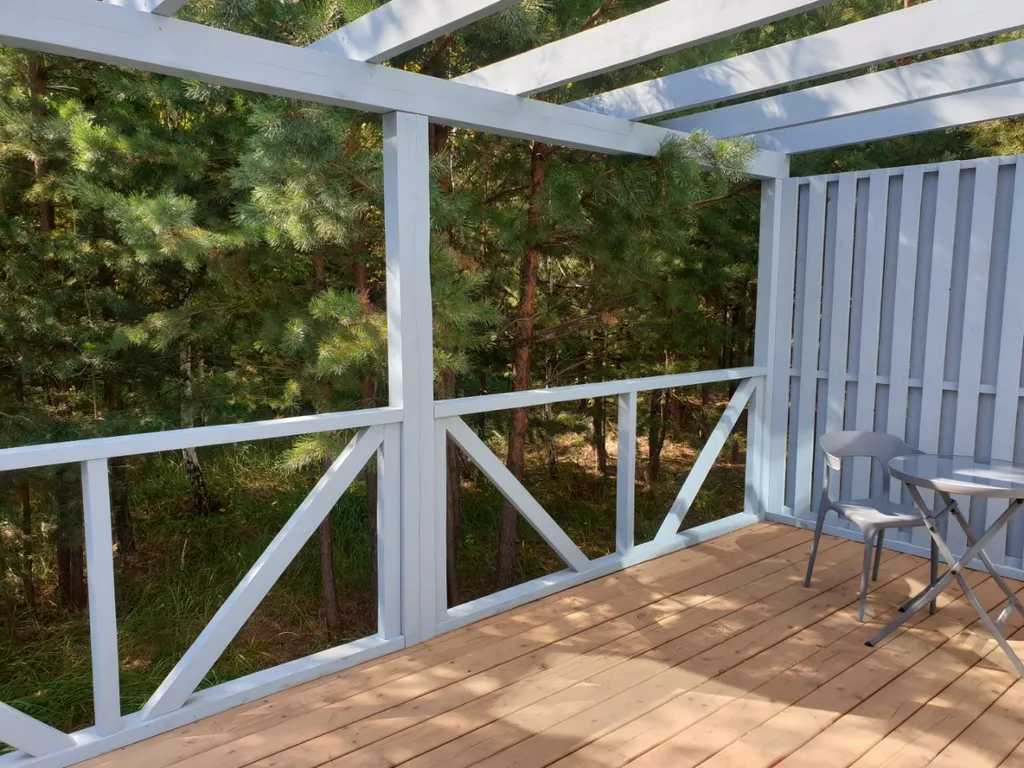 Коттедж Дом с видом на лес в глэмпинге — Казань