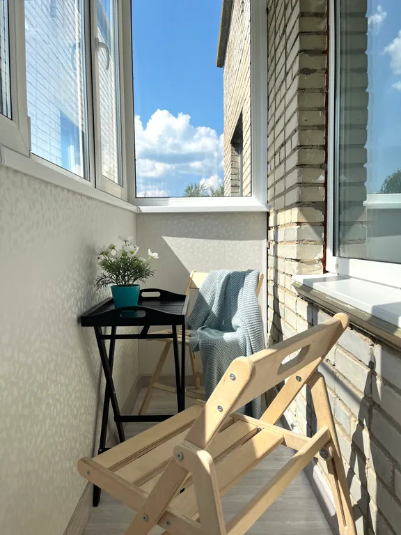 Уютная новая квартира в хорошем районе