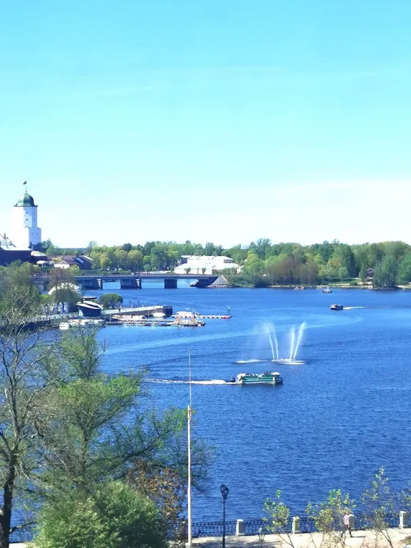 Просторная квартира в центре с видом на залив и замок — аренда посуточно в Выборг
