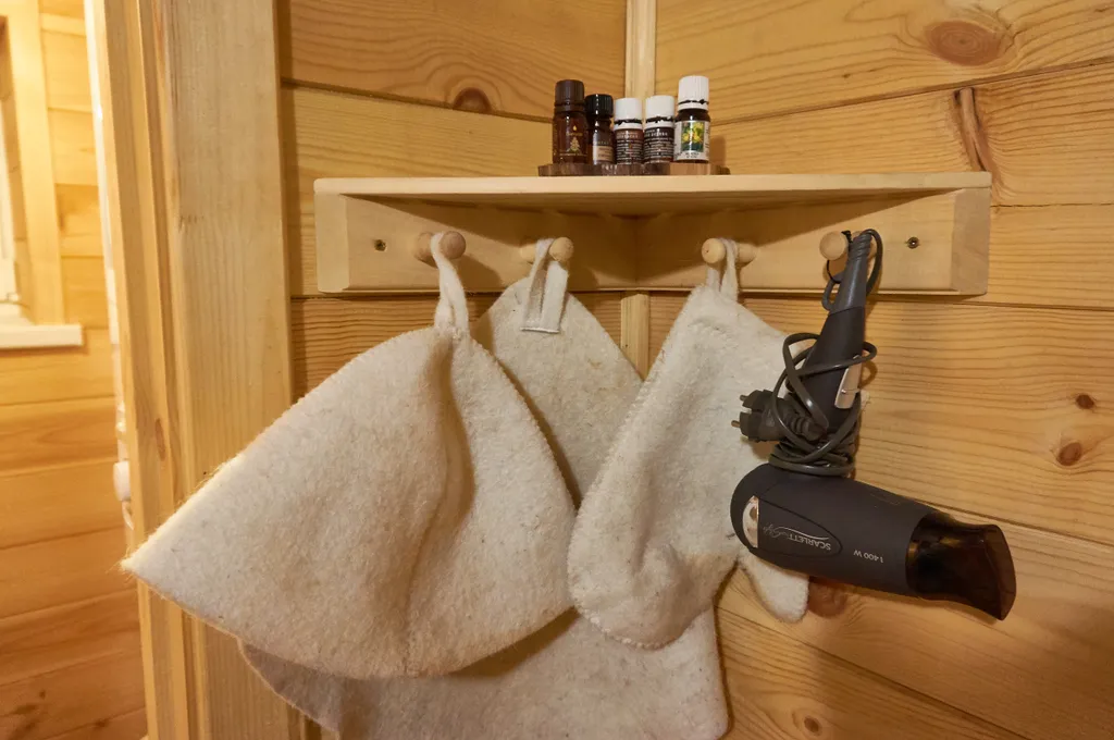 Двухэтажный дом с сауной