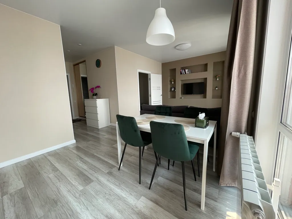 Уютная квартира в новом доме с шикарным видом на Амур