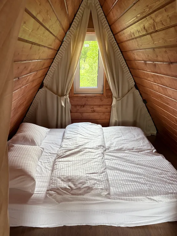 Романтический афрейм домик в 20 минутах от центра Калининграда