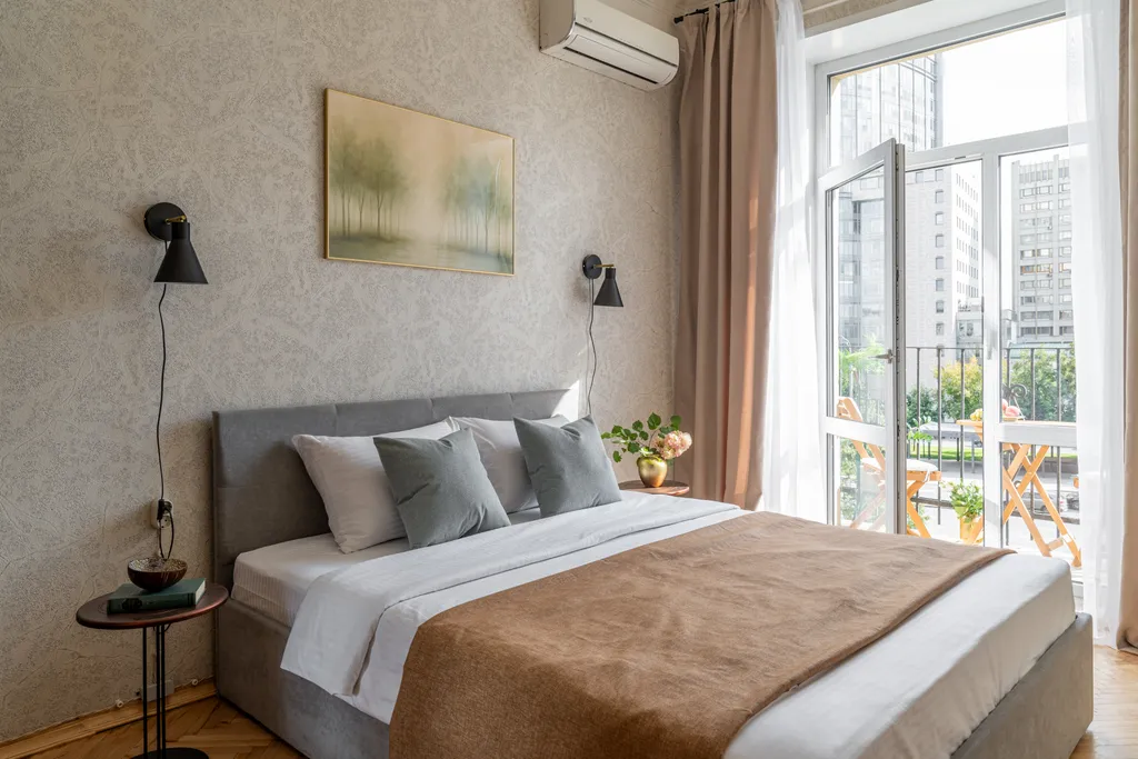 Квартира Эстетичные апартаменты с французским балконом у Садового — Москва