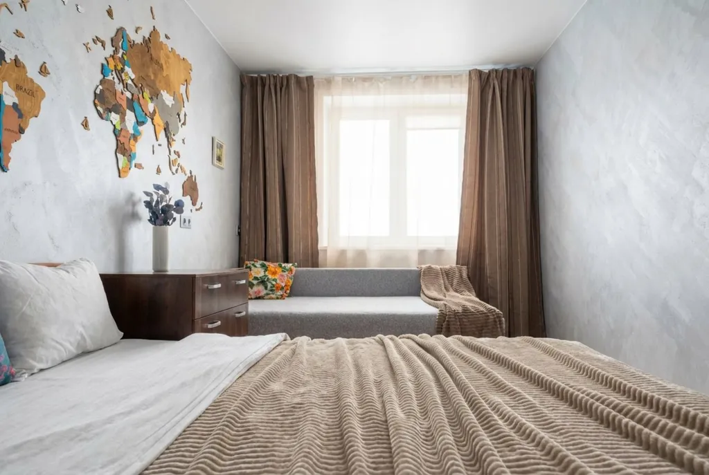 Просторная двухкомнатная квартира в ЖК Гармония — аренда посуточно в Архангельск