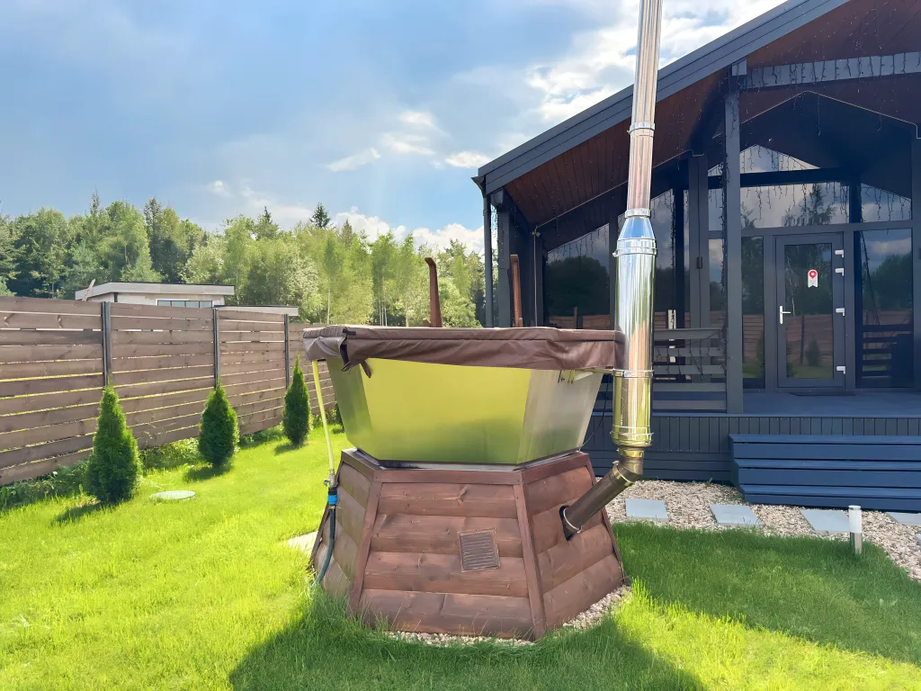 Шикарный дом с сауной и чаном ChillPoint