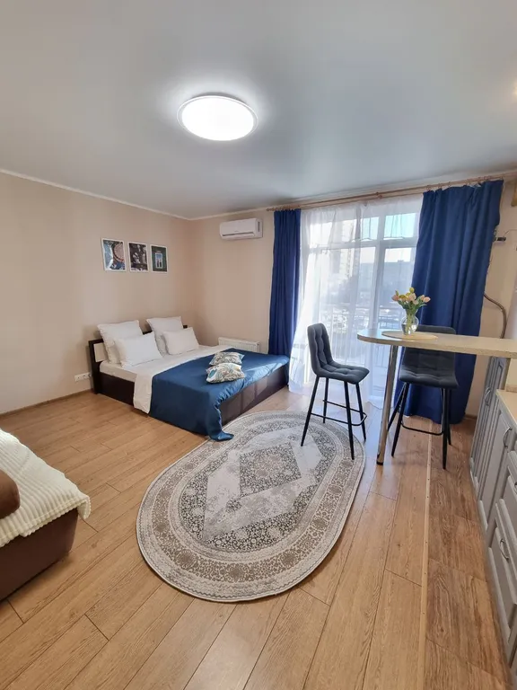 Уютная студия в ЖК "Сердце Каспия" (район Эллинга)  (Уютный Дом)