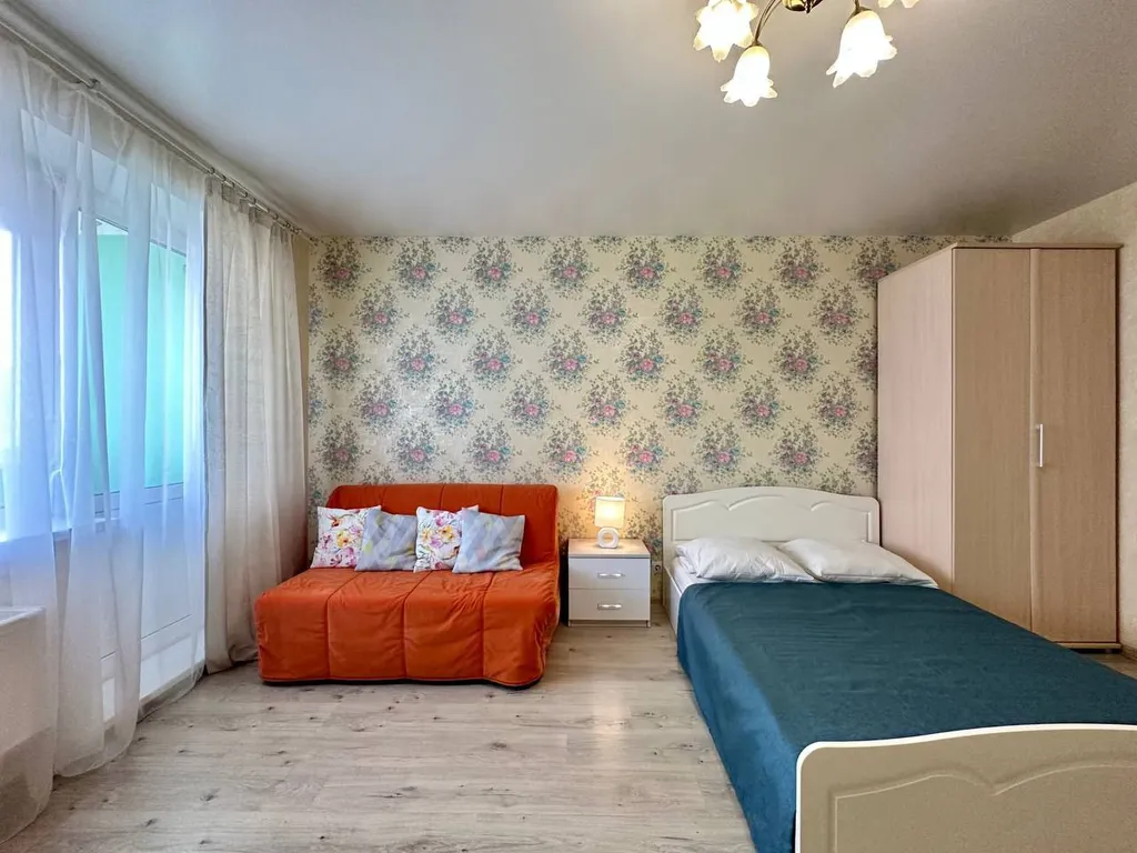 Просторная однокомнатная квартира в спокойном районе города