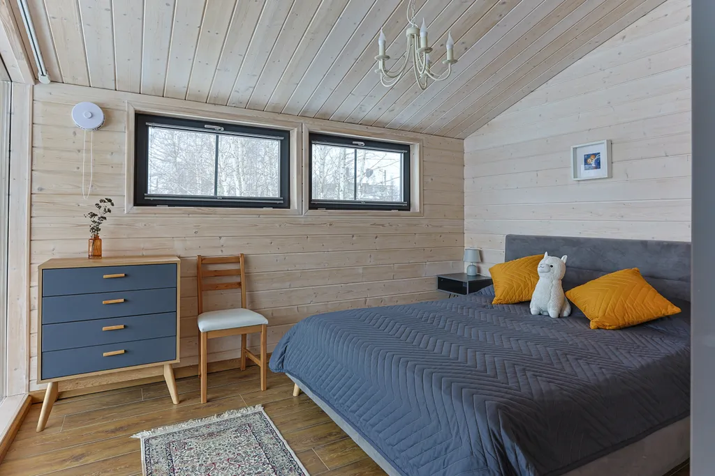 Коттедж с панорамными окнами Куско на Истринском водохранилище