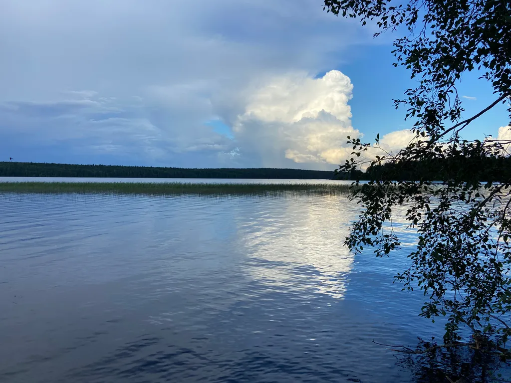 Дом с купелью на берегу Онежского озера