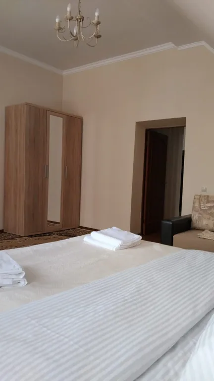 Просторная однушка в центре Домбая