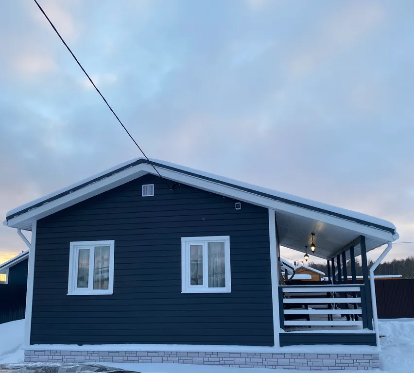 Коттедж Уютный коттедж с сауной в 30 минутах от города — Проба