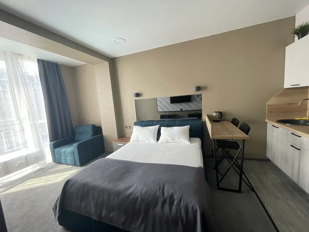 Квартира Квартира Апартамент T&M с шикарным видом на море и бассейн — Анапа