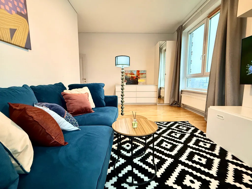 Квартира Квартира Уютная 3-комнатная с видом на Москва-Сити — Москва