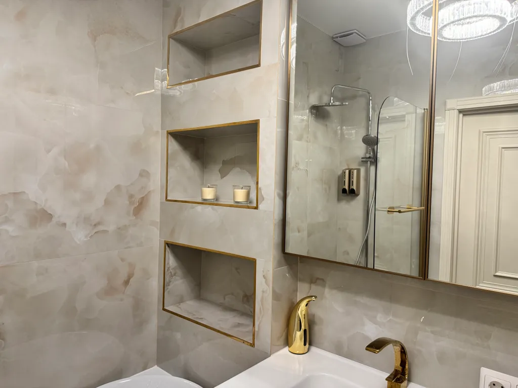 Апартамент с камином