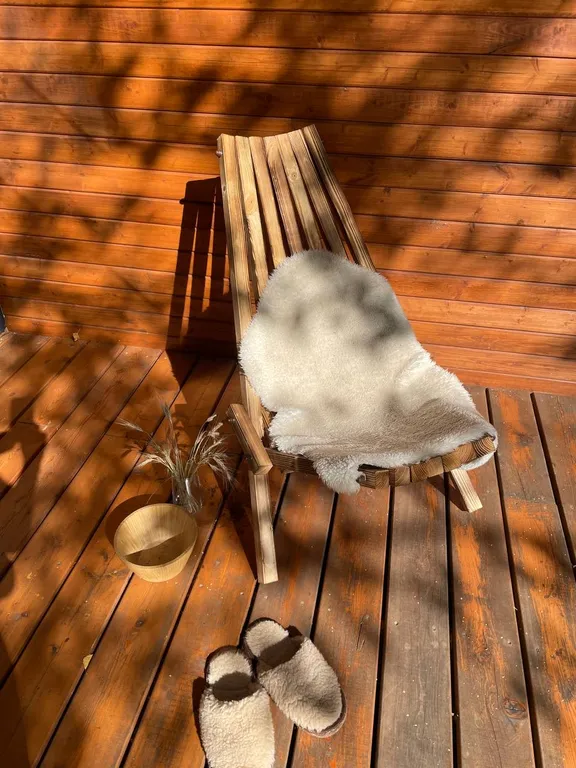 Загородный дом на берегу Рузы