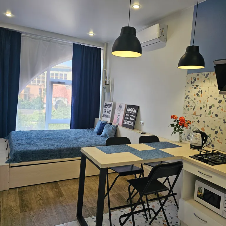 Квартира Квартира Уютная студия у моря — Геленджик