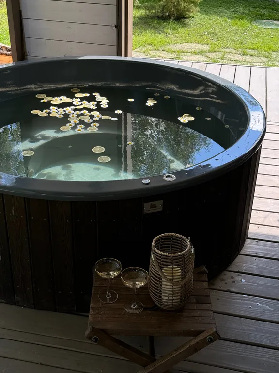 Коттедж Панорамный дом с сауной и чаном у заповедника — Семеновское