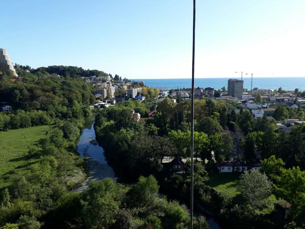 Студия с видом на море в Дагомысе
