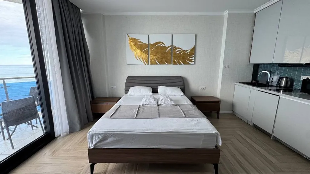 Квартира Квартира Студия 605 в Панораме Квариати (Батуми, пригород) с выходом на пляж — Квариати