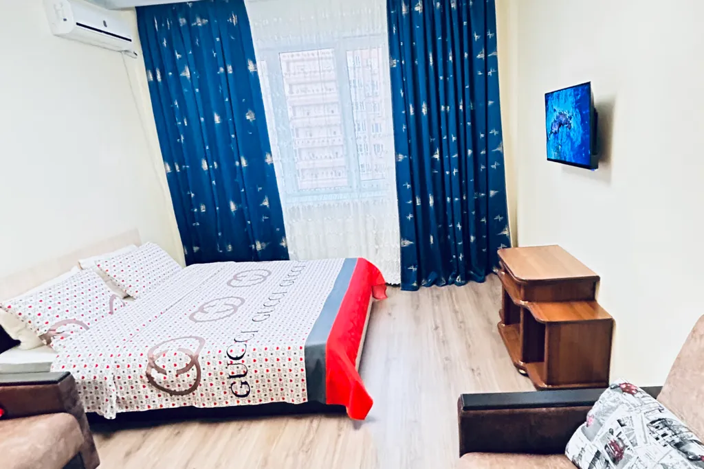 2-комнатные апартаменты с видом на стадион и парк Краснодар