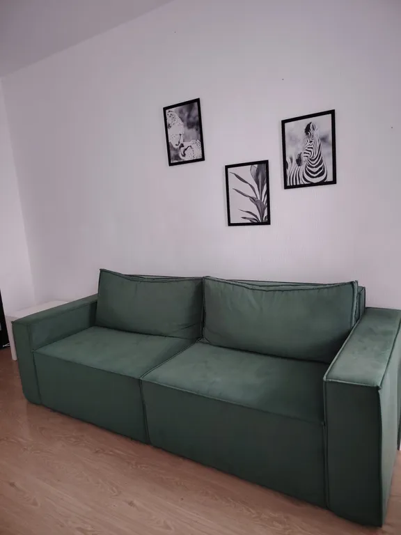 Большая студия с видом на город