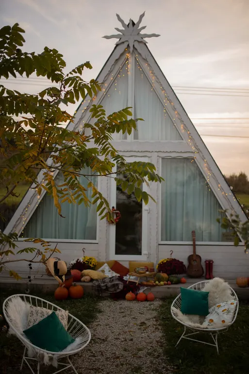 Уютный домик A-Frame