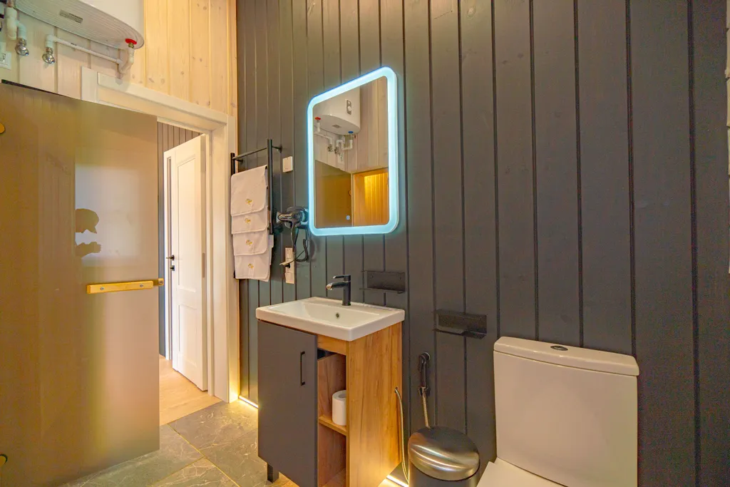 Коттедж Дом с панорамными окнами рядом с Можайским морем — Можайск